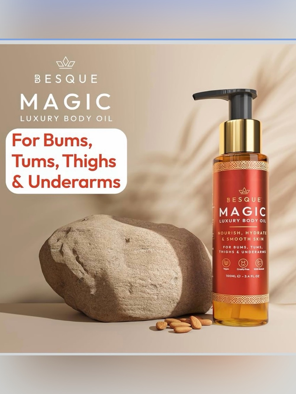 Besque Magic Luxury Body Oil — Nourishing Body Oil